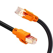 Cat 8 Ethernet Cable 75 Ft Cat8 26Awg Rj45 Network Patch Cable 40Gpbs/2000Mhz La - £43.77 GBP