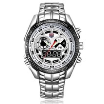 Digital Watch Men TVG 468 Men&#39;s Sport Clock Fashion Binary LED Pointer Watch Mil - £60.96 GBP