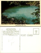 Missouri Salem Ozarks Round Spring State Park Shannon County Vintage Pos... - £7.38 GBP