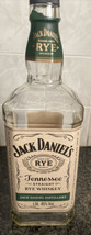 Jack Daniel’s Rye Tennessee Whiskey Empty 1L Bottle - £9.30 GBP