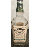 Jack Daniel’s Rye Tennessee Whiskey Empty 1L Bottle - £9.43 GBP