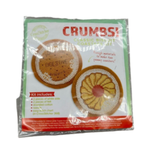 Crumbs Classic Biscuit Coaster Kit From Cross Stitcher Easy New In Package - $9.49