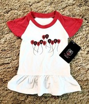 Texas Tech Wes and Willy Infant Molly Tiered &quot;Go Texas Tech&quot; Dress Size:... - €7,66 EUR