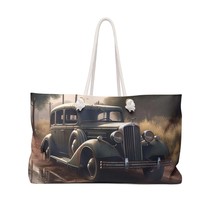 Personalised/Non-Personalised Weekender Bag, Vintage Car, Weekender Bag, Beach B - £38.24 GBP