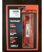 Pair Of Patriot PV38G160C0RD Viper 8GB DDR3 1600MHz RAM - 16GB total - $39.27 CAD