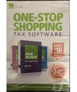 H &amp; R Block One-Stop Shopping Tax Software 2013 tax Year-RARE-SHIP N 24 ... - $1,656.35 MXN