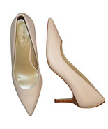 Lauren Ralph Lauren Lanette Pale Pink Nappa Leather Pointed Toe Pumps Si... - $75.00