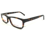 PENTAX Safety Eyeglasses Frames D490 Amber Tortoise Rectangular 54-16-140 - £36.76 GBP