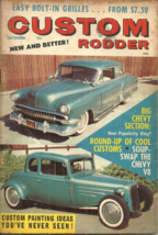 Custom Rodder - September 1958 - 1957 Ford Fairlane, 1957 Chevrolet Bel Air More - $5.98