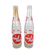 Set of 2 1960s Vintage TRU-ADE 10oz ACL Glass Soda Bottles, Carpentersvi... - $366.26 MXN