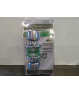 DEFIANT STAINLESS STEEL HALL CLOSET DOOR KNOB 4 WAY LATCH BRANDYWINE COL... - $6.88