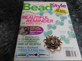 Bead Style Magazine March 2006 Textured Trio - $54.41 MXN