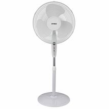 Optimus 16 in. Oscillating Stand Fan with Remote Control - £43.14 GBP