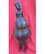 Old African Nyamwezi Amaleba Gourd Marionette Doll For Ceremony &amp; Ritual... - $200.00