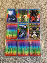 1995 Collect a Card  &quot;Mighty Morphin Power Rangers&quot;  Lot of 13 Vintage Cards  - £10.93 GBP
