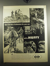 1970 Huffy Bicycle Ad - Open the door of adventure for your son with a Huffy - $18.49