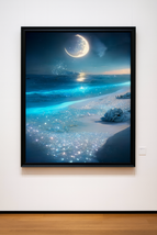 Diamond Art kit Beach at night 30cm x 40cm UK sales only - $17.00