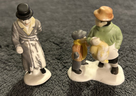 Dept 56 Heritage Village Christmas Carol Characters set of 2 #6501-3 - Read Desc - £11.21 GBP