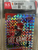 Tom Brady Mosaic 9.5 Mint - $98.01+