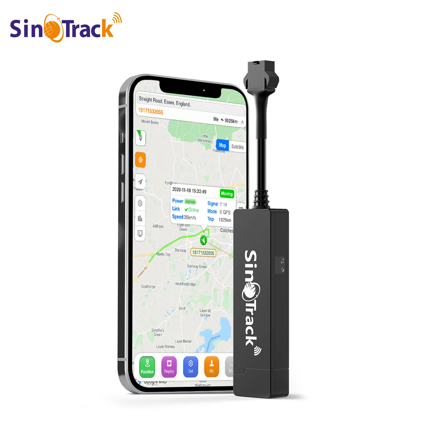 SinoTrack GPS Tracker GSM GPRS Vehicle Tracking Device Monitor Locator Remote - £13.52 GBP+