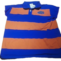 Colony Florida Gators Men Large Striped Polo Shirt New - £15.82 GBP