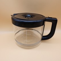KitchenAid Coffee Pot 12 Cup Carafe Black Handle Lid - £19.54 GBP