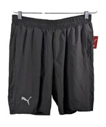 Puma Flex Woven Shorts Mens Large Black Inner Spandex Liner PMA4501 - $34.61