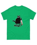 What? Cat T-Shirt – Funny Cute Kitty Graphic Tee for Cat Lovers, Pet Gif... - $19.31+