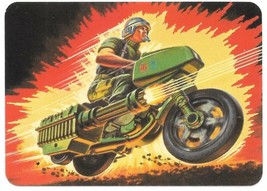 G.I. Joe Trading Card #33 Rapid-Fire Cycle 1986 Milton Bradley VERY HIGH GRADE - £15.31 GBP