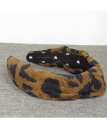 Lele Sadoughi Leopard Print Knot Headband - $39.99