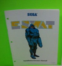  ESWAT Original 1989 Video Arcade Game Owners Service Repair Manual  - £20.52 GBP