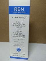 REN VITA MINERAL DAILY SUPPLEMENT MOISTURIZING CREAM, 1.7 oz / 50 ml Boxed - $287.45 MXN