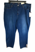 NYDJ Ami Skinny Jeans Women&#39;s Size 24W Ladera New $119 Blue LiftXTuck Tech - £23.54 GBP