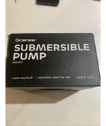 GROWNEER 550GPH Submersible Pump 30W Ultra Quiet - Black - Open Box - $415.58 MXN