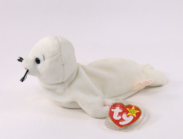 Ty Beanie Babies 1996 &quot;Seamore&quot; the Seal Style 4029 With Errors W Tag Pr... - £7.84 GBP