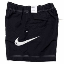 Nike Womens Shorts Loose Fit High Rise Medium Black DM6752-010 - $25.74