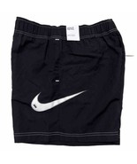 Nike Womens Shorts Loose Fit High Rise Medium Black DM6752-010 - $25.74