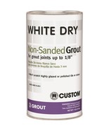 Custom Building Product WDG1 1lb White Non-Sanded Tile Grout - $17.70