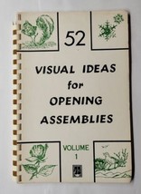 52 Visual Ideas for Opening Assemblies Volume One 1967 Booklet - £9.46 GBP