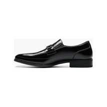 Stacy Adams Wakefield Bike Toe Bit Slip On Shoes Black 20141-001 image 6