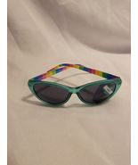 Pirahna KIdz Sunglasses Rainbow Arms Green Frames Style # 62159 - £3.95 GBP