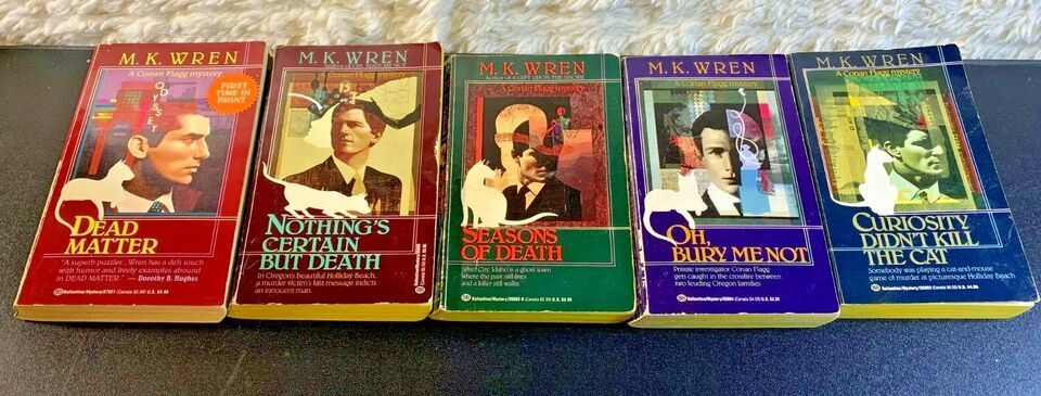 Primary image for Lot of 5 M.K. Wren Paperback Books, Dead Matter, Nothing's Certain About Death..