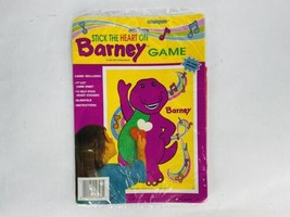 New! Barney Party Game - Stick The Heart On Barney NOS Needs Rubber bands - £15.97 GBP