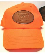 Miller High Life Orange Hunting Snap-back Hat Baseball Cap - £4.27 GBP