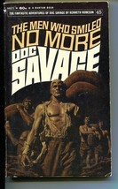 Doc SAVAGE-THE Men Who Smiled No MORE-#45-ROBESON-G- Bama Cover G - £6.82 GBP
