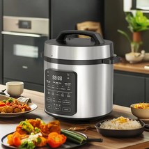 Premium Multi-Functional Electric Pressure Cooker 6/8 Quarts with 12-in-... - £99.50 GBP+