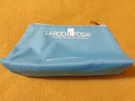 La Roche Posay Toiletry Cosmetic Make Up Bag Turquoise Blue - $12.00