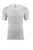 Maglia scollo a V da uomo mezza manica lana cotone Madiva collo intima Domenico - £12.90 GBP+