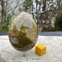 Kiwi opal egg - a radiant and vibrant gemstone - spiritiual healing - £19.19 GBP