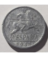 1945 Spain 10 cents Iberian Rider - $5.41 CAD